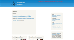 Desktop Screenshot of nomadbase.org